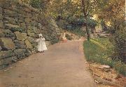 Im Park Ein Seitenweg William Merrit Chase